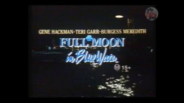 Full Moon In Blue Water (1988) - VHS Trailer [RCA Columbia Pictures Hoyts  Video]
