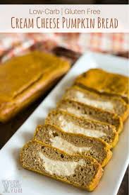 You'll only need a few simple ingredients to make this keto pumpkin bread. Keto Pumpkin Bread With Cream Cheese Filling Low Carb Yum