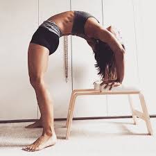 Almost Egg Shaped The Feetup Wheel Pose Happy Easter To Yogawithzaz For This Great Pic Happyeaster Eg Yoga Trainer Yoga Inspiration Chair Yoga