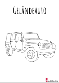Ausmalbild Auto Malvorlagen Auto Pdf Kribbelbunt