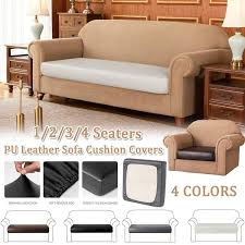 12 best sofa covers to keep your couch looking (and smelling) like new. Buy Pu Leather Sofa Cushion Covers Waterproof Couch Seat Cover Universal Elastic Furniture Protector At Affordable Prices Price 12 Usd Free Shipping Real Reviews With Photos Joom