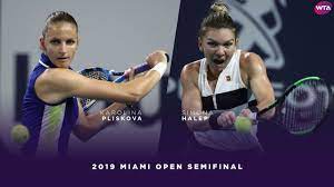Watch the best moments of the match. Karolina Pliskova Vs Simona Halep 2019 Miami Open Semifinal Wta Highlights Youtube