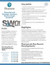 Pearson Plc Serves As The Largest Education Company In The World With Content In Various Forms And Diversified Channels A Detailed Business Description Of The