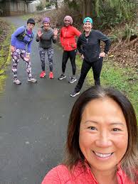 7:30am crew meets 8:30am crew for Sunday run