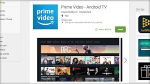 Amazon Prime Video App Appears In The Google Play Store For Android Tv Amazon Prime Video App Prime Video App Amazon Prime Video