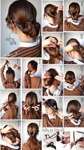 Pin By Samantha Willson On Hairstyle Retro Hairstyles Diy Hair Bun Vintage Hairstyles