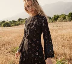 Doen Francoise Black Eyelet Lace Maxi Dress So Stunning Doenfrancoise Maxidress Lace Maxi Dress 70s Fashion Dresses Dresses