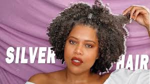 ONE YEAR AFTER MY BIG CHOP- SILVER HAIR UPDATE // Samantha Pollack