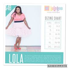 Lola Size Chart In 2019 Lularoe Lola Sizing Lularoe