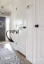 Updating Interior Door Hardware Farmhouse Made In 2021 White Interior Doors Doors Interior Farmhouse Interior Doors