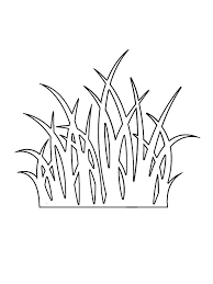 Grass Outline Coloring Pages Color Luna In 2020 Coloring Pages Grass Drawing Tree Drawing Simple