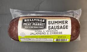 Canned, frozen or freshly shaved off the cob all work. Jalapeno Cheese Pork Venison Summer Sausage 22 Oz 2 Bellville Meat Market