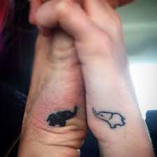 16 Couples Tattoos That Are Better Than Diamond Rings Couple Tattoos Tattoos Friend Tattoos