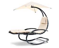 gardeon outdoor rocking lounge arm chair canopy garden hanging chaise bed steel lounge chair outdoor rocking armchair outdoor rocking chairs