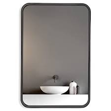 Maybe you would like to learn more about one of these? Buy Howofurn Wall Mount Mirror 24x36 Rectangular Bathroom Mirror Wall Mirror For Bathroom Stainless Steel Metal Frame Cross Hooks Vertical Horizontal Hang Ideal For Bedroom Bathroom Living Room Online In Indonesia