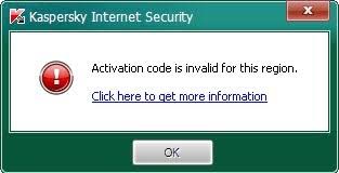 Ammar0466 Kaspersky Activation Error Activation Code Is Invalid For This Region