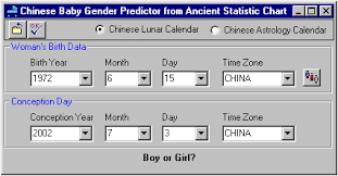 18 Clean Chinese Birth Chart Baby Boy Or Girl
