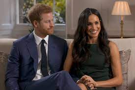 Meghan markle says she's 'ready to talk' in an exclusive promo clip released from her interview with oprah winfrey by cbs. Meghan Markle And Prince Harry Giggle And Goof Off Behind The Scenes Of Engagement Interview Prince Harry And Meghan Prince Harry Meghan Markle