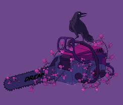 Bird Kids Tasmirk Chainsaw Raven King Drawings Raven