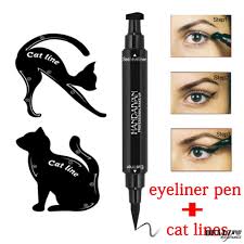dual end black liquid eyeliner pencil