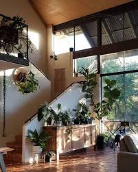 Magnifique Interieur Orne De Plantes In 2020 Inspired Homes Home Design Decor House Design