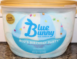 Birthday Cake Flavored Ice Cream Blue Bunny Ice Cream Blu S Birthday Party Review Blue Bunny Ice Cream Blue Bunny Ice Cream
