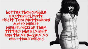 Nicki minaj songs lyrics list. Nicki Minaj Monster Verse Lyrics Video Nicki Minaj Monster Nicki Minaj Monster Verse Rap Verses