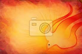 Auch das feuer gehört zu pfingsten. Heiliger Geist Pfingsten Oder Konfirmationssymbol Mit Einer Leinwandbilder Bilder Whitsunday Jesus Christus Dreifaltigkeit Myloview De
