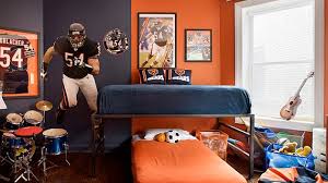 Get Athletic With 15 Sports Bedroom Ideas Home Design Lover Boys Bedroom Colors Boys Room Blue Boys Shared Bedroom