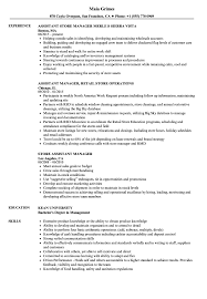 Office assistant manager resume example. Store Assistant Manager Resume Samples Velvet Jobs