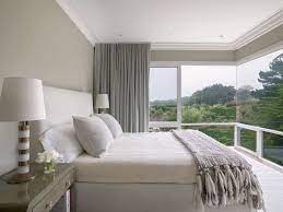 Master bedroom with antique white washed bed frame. 23 Beautiful White Bedrooms Ideas For White Bedroom Design
