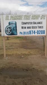 As well as brochures from auto centers that usually include great deals on tires, you will also find department stores' catalogs dedicated to cars and motorized vehicles or with a few pages with their best deals on spare parts. El Parche Tire Shop 2 11850 Socorro Rd San Elizario Tx 79849 Usa