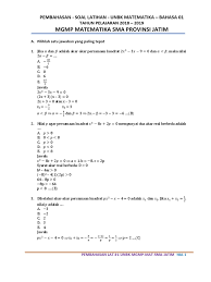 Maybe you would like to learn more about one of these? Pembahasan Soal Unbk Matematika