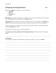Cinquain Poem Worksheets For Kids Scope Of Work Template Art Sub Lessons Cinquain Poems Cinquain