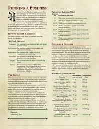 We did not find results for: Runnin A Business Dnd 5e Homebrew D D Dungeons And Dragons Dnd