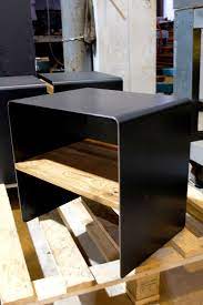 beistelltisch mnmlsm classic holz metall eiche schwarz grau stahlzart diy mobel holz holz beistelltisch holz