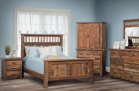 Accent your reclaimed wood bedroom furniture with an area rug. Limington Barnwood Bedroom Set Countryside Amish Furniture