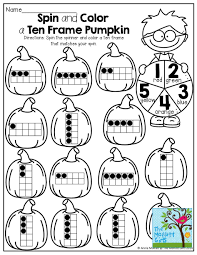 Ten Frames Kindergarten Worksheets Worksheet For Kindergarten Ten Frame Kindergarten Worksheets First Grade Math