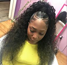 To maintain the sheen, apply oil to your hair and sleep in a silk bonnet or scarf. Cute Hair Natural Hair Styles Weave Ponytail Hairstyles Girl Hairstyles