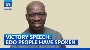Election The Great People Of Edo State Have Spoken Obaseki Youtube