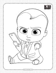 These free, printable summer coloring pages are a great activity the kids can do this summer when it. Printable Boss Baby Coloring Pages For Kids