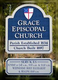 Grace Episcopal Church Yorktown Virginia Episcopal Episcopal Church Church Signs