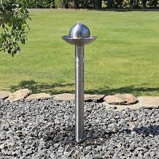 Edelstahl quellkugelbrunnen sind beliebte gestaltungselemente. Garten Springbrunnen Aus Edelstahl Mit Saule Kugel Saulenbrunnen Kugelbrunnen Eur 149 95 Picclick De