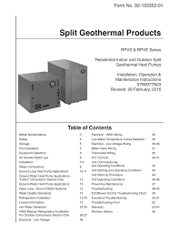 installation manual rheem geothermal systems manualzz com