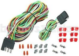 It can protect tow vehicle. 25ft 4 Way Trailer Wiring Connection Kit Flat Wire Extension Harness Boat Car Rv Ebay