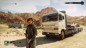 Just Cause 4 Flatbed Trailer Truck Open World Free Roam Gameplay Pc Flatbed Trailer Trucks Just Cause 4