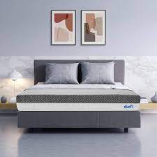 Add the pressure point relief of memory foam to the reliable support of a traditional spring mattress, and you have the revolutionary comfort of the hybrid mattress. Durfi 8 Inch Orthopedic Double Size Memory Foam Mattress 84x48x8 Inch Grey On Emi Bajaj Finserv Emi Store