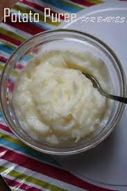Creamy Mashed Potatoes For Babies How To Make Potato Puree For Babies Using Formula Milk Yummy Tummy Baby Food Recipes Baby Puree Recipes Potato Puree