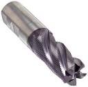 YG-1 E9990TF High Speed Steel (HSS) Square Nose End Mill, Weldon ...