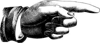 Clipart Pointing Hand Pointing Hand Clip Art Vintage Vintage Drawing